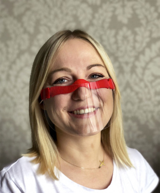 Logotrade reklaamtoote foto: HESTIA näokaitse - läbipaistev mask suu ja nina jaoks 1452162